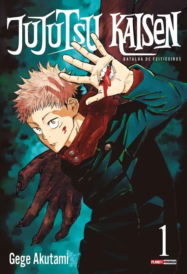 Capa Jujutsu Kaisen Vol. 1