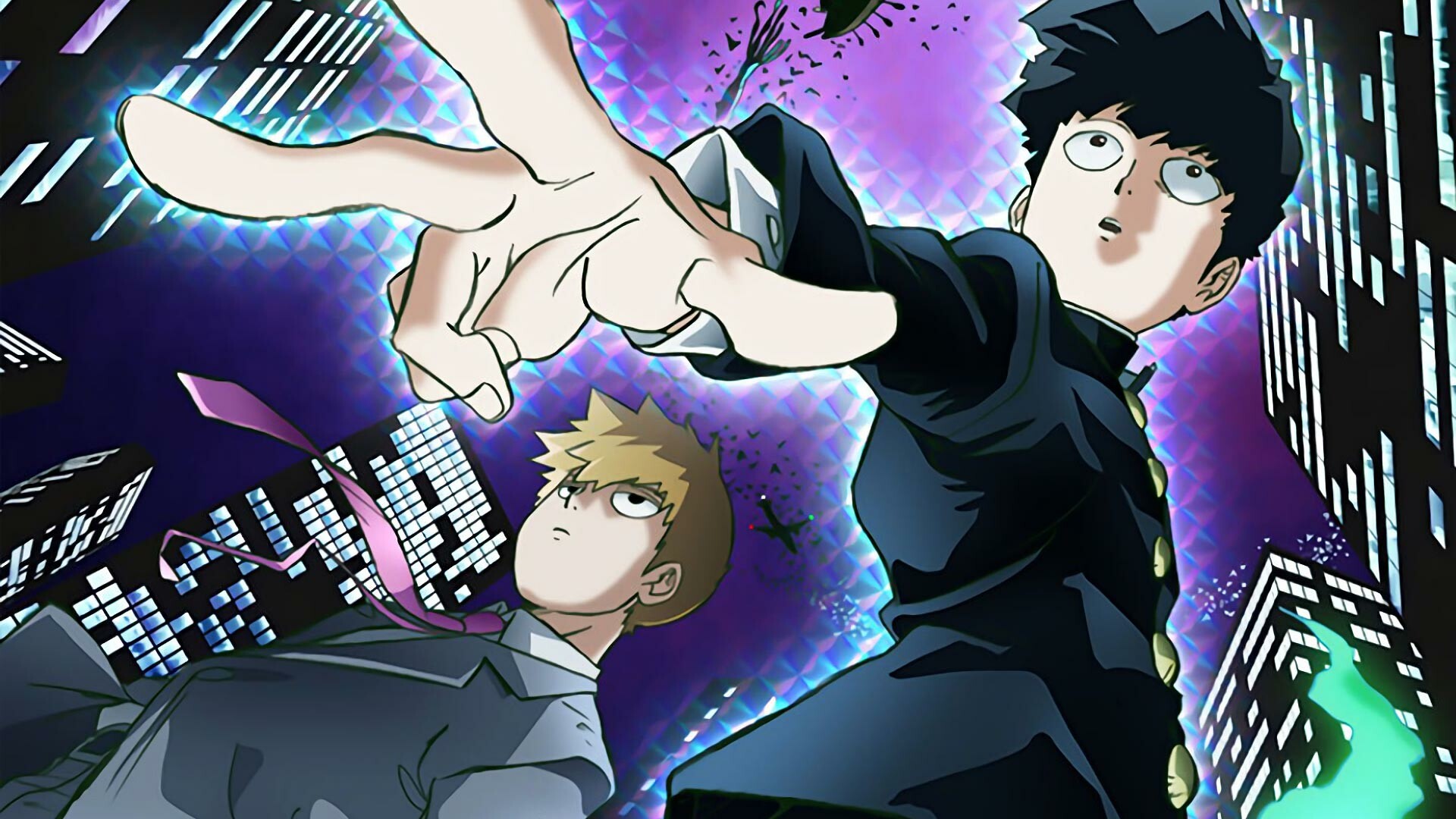 Mob Psycho 100 - Shigeo Kageyama com seus poderes psíquicos