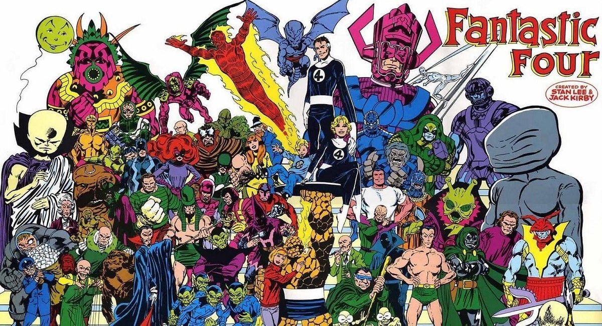 Viloes do Quarteto Fantastico Marvel Comics