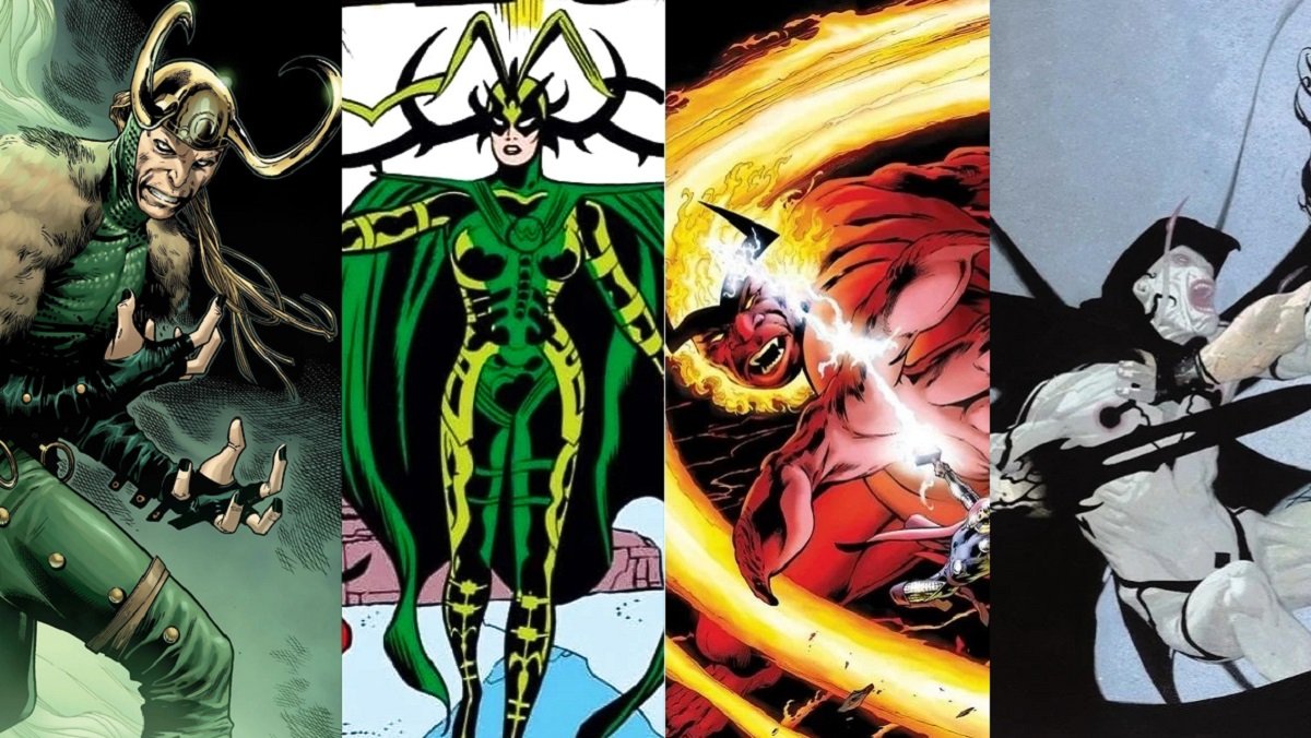 Viloes do Thor Marvel Comics