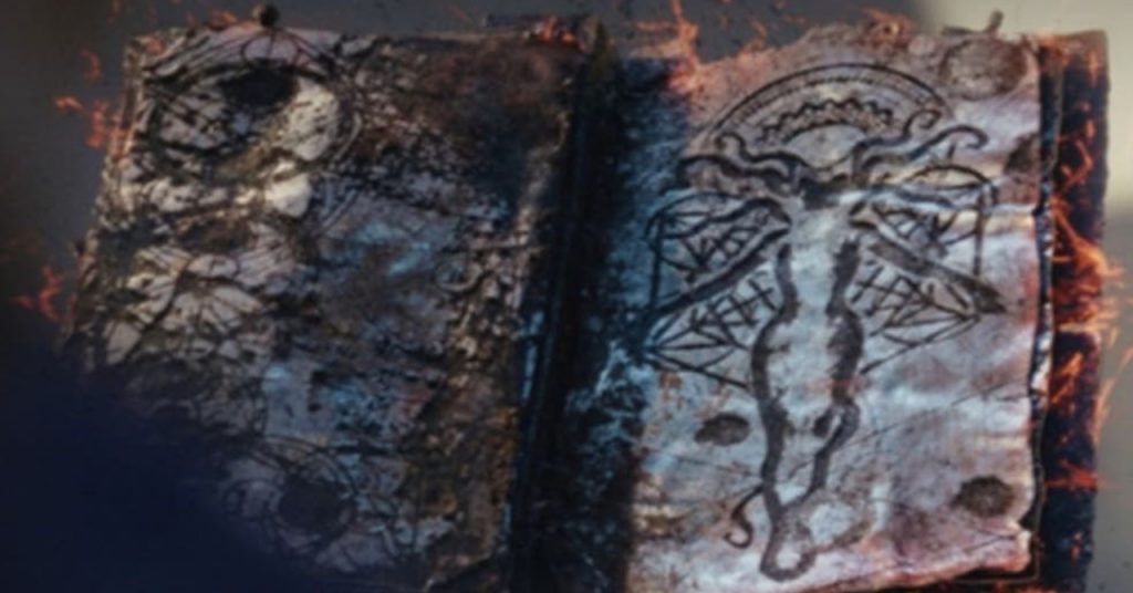 Páginas do Darkhold em WandaVision