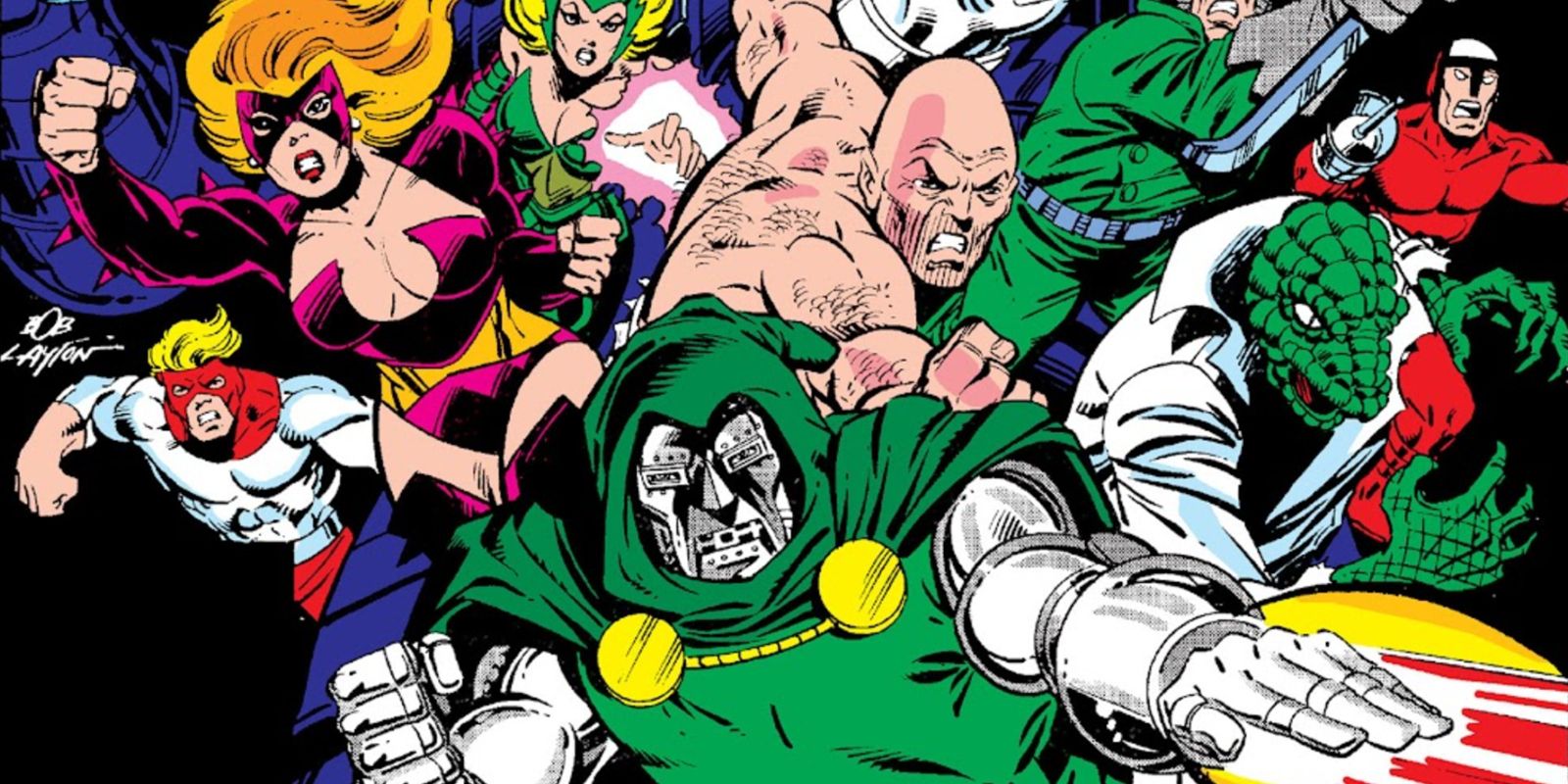Capa original de Guerras Secretas número 6