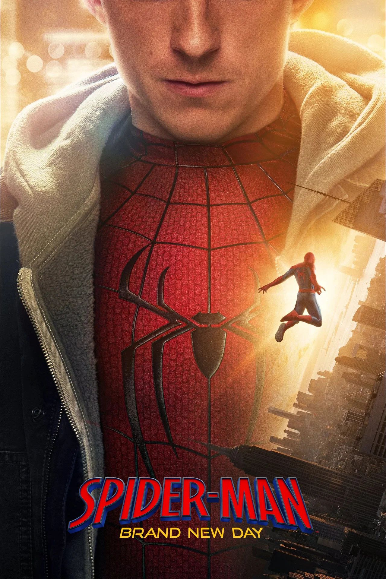 Pôster oficial de Homem-Aranha: Um Novo Dia