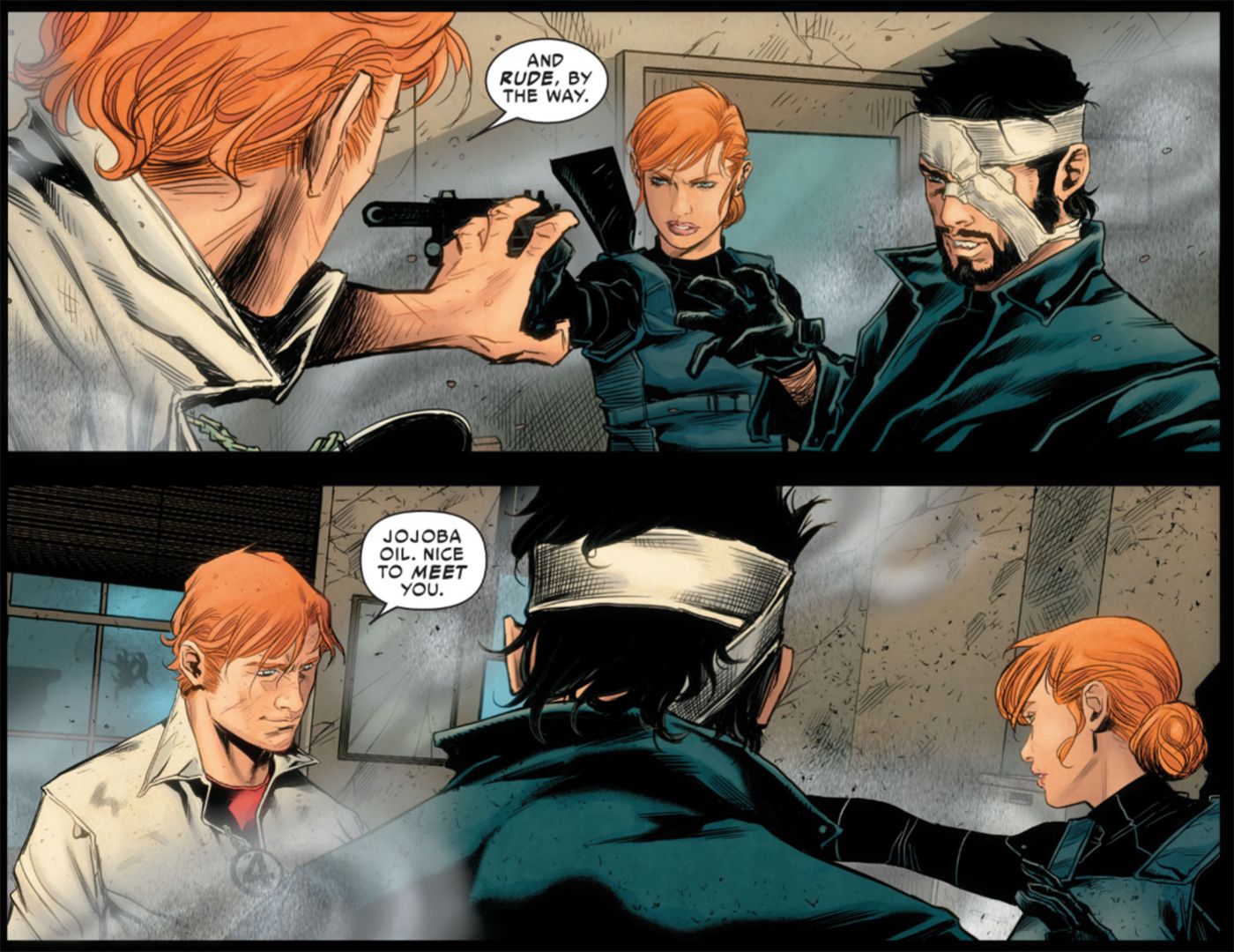 Matt Murdock conhece Rachel Cole-Alves pela primeira vez