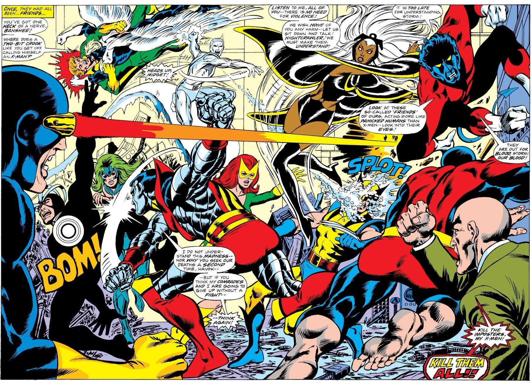 Os X-Men Todos Novos enfrentam o que parecem ser os X-Men originais