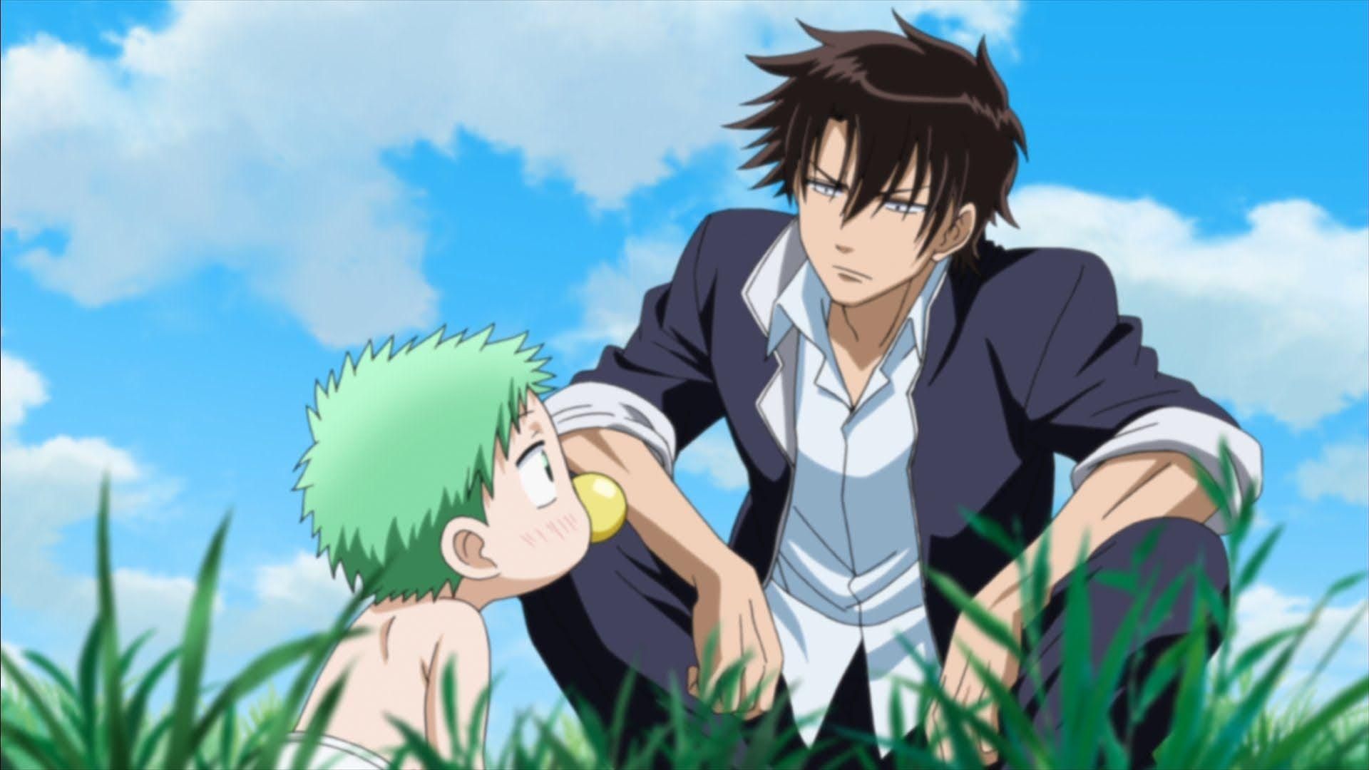 Oga Tatsumi encontra o bebê Beelzebub, filho do Rei dos Demônios