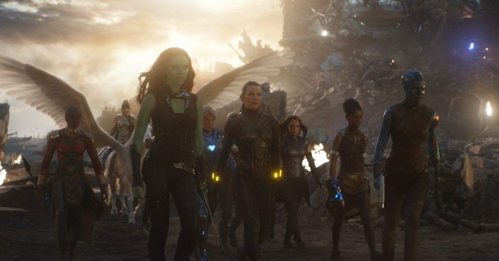Heroínas reunidas em Vingadores: Ultimato