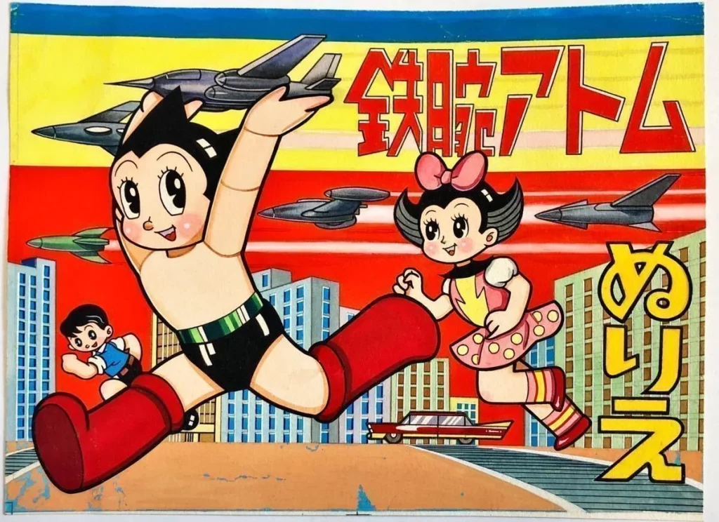 Astro Boy, obra mais famosa de Osamu Tezuka