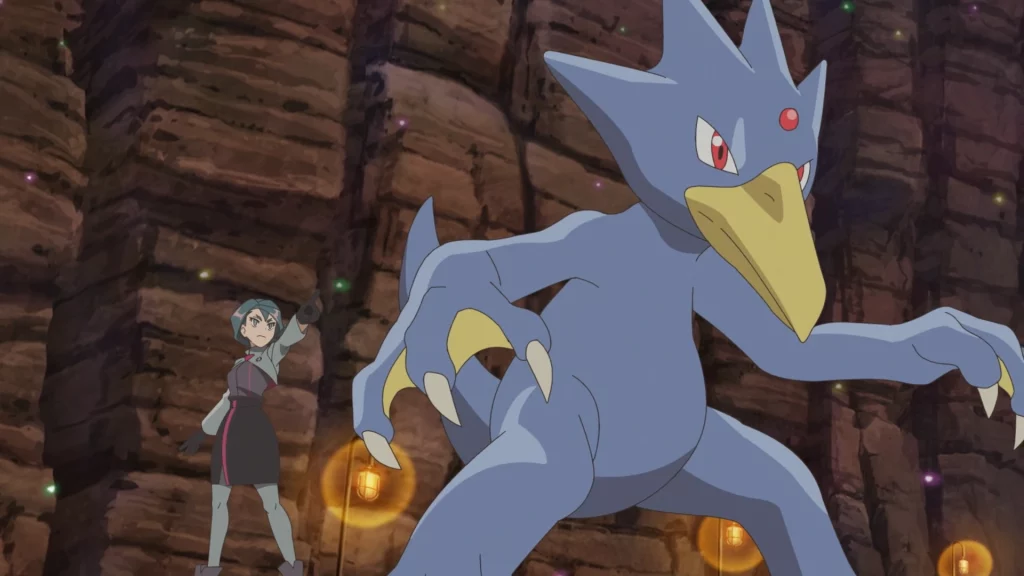 Golduck no anime de Pokémon – Reprodução/TV Tokyo