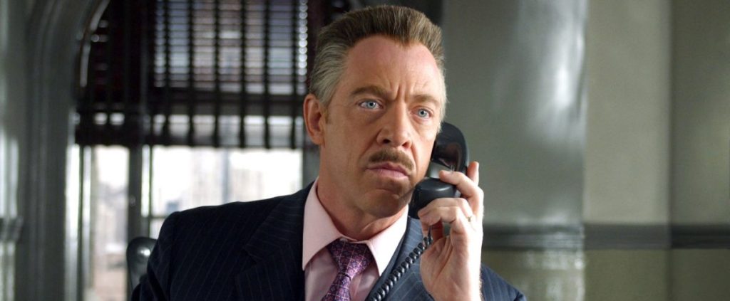 J. Jonah Jameson na trilogia de Sam Raimi – Sony Pictures