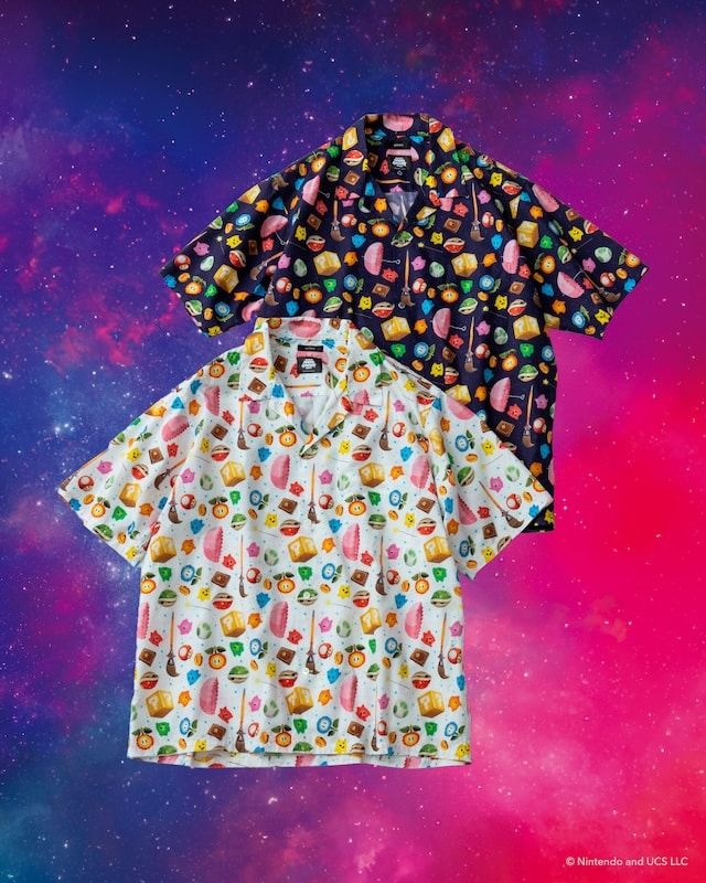 Camisas da coleção Super Mario Galaxy x BEAMS
