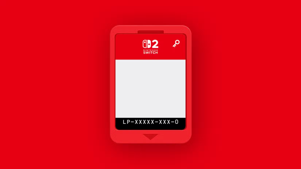 Game Key Card Nintendo Switch 2