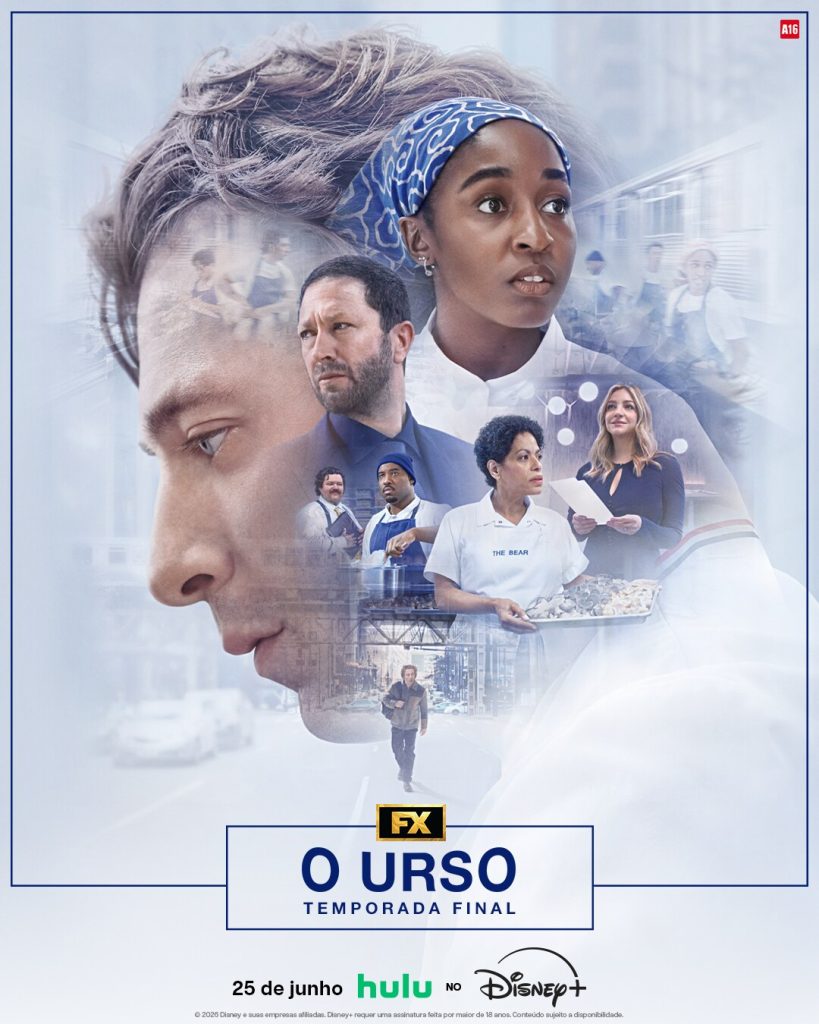 Poster oficial da série O Urso (The Bear) do FX