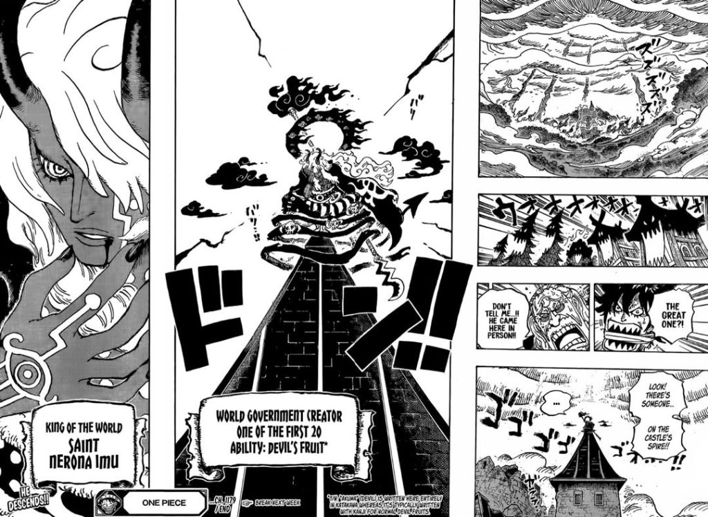 Imu em One Piece capítulo 1179