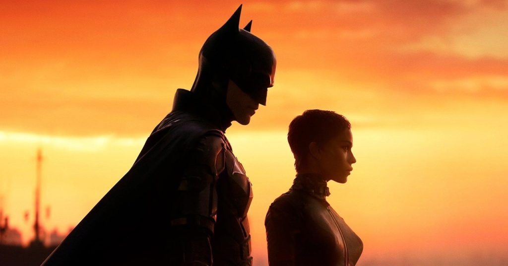 Batman e Mulher-Gato em The Batman