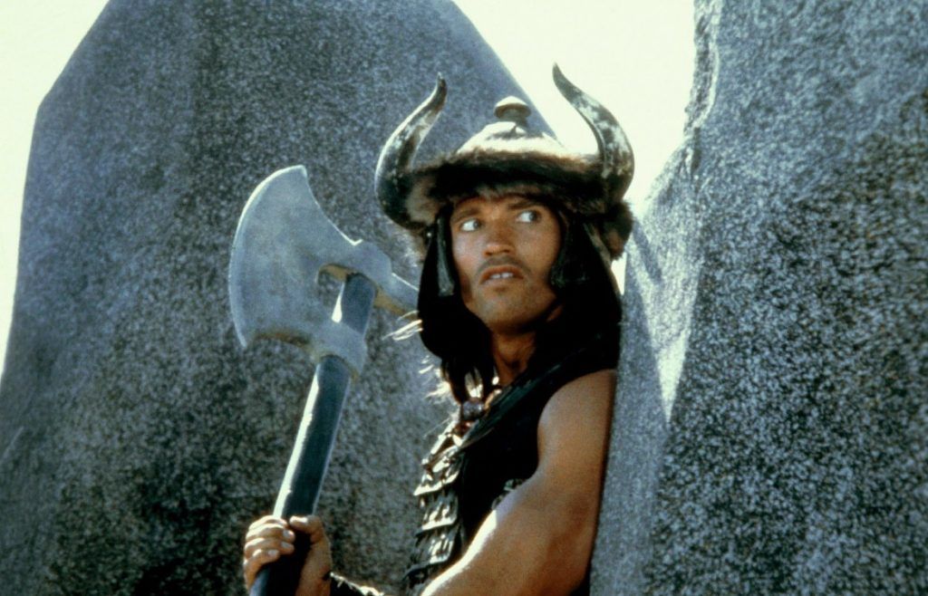 Arnold Schwarzenegger em Conan, o Bárbaro