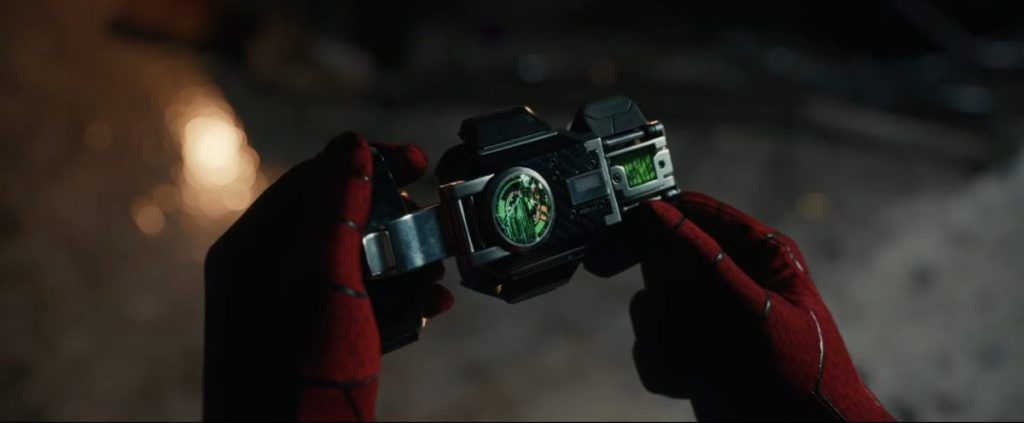 Inibidor usado contra o Hulk em Homem-Aranha: Um Novo Dia