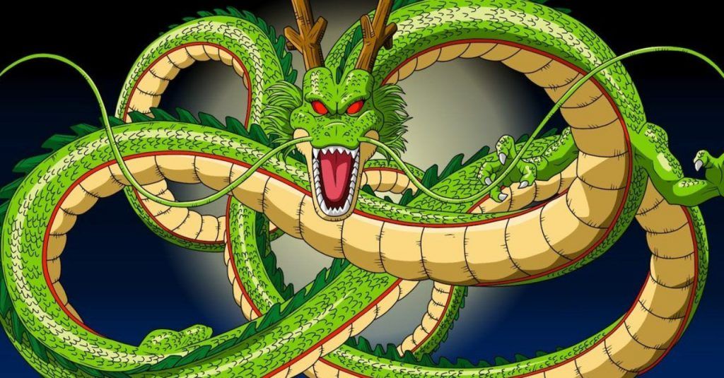 O dragão Shenlong de Dragon Ball