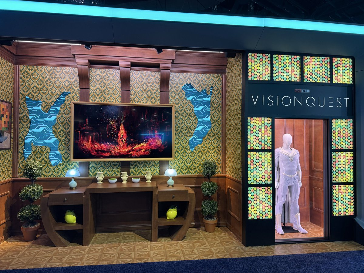 VisionQuest: Marvel revela o traje oficial do Visão Branco na D23