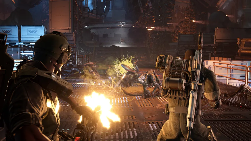 Cena de Aliens: Fireteam Elite 2
