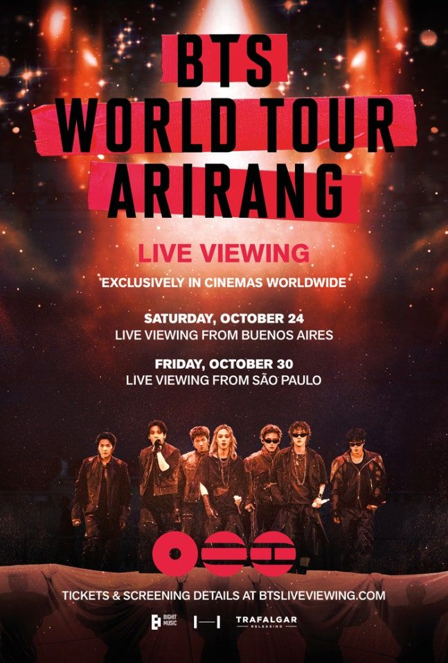 BTS na turnê Arirang
