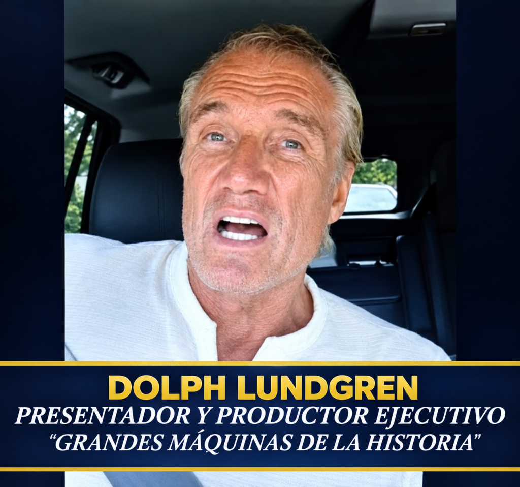 Dolph Lundgren durante a coletiva de imprensa