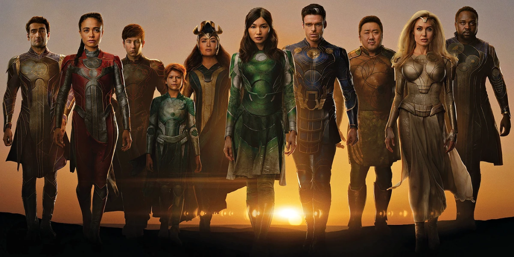Elenco de Eternos