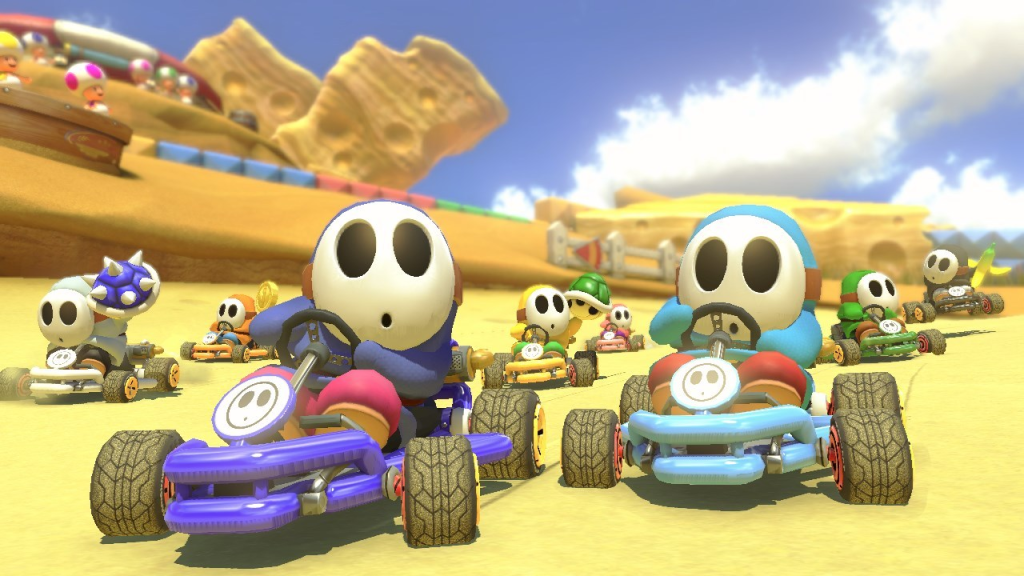 Função CameraPlay em Mario Kart 8 Deluxe
