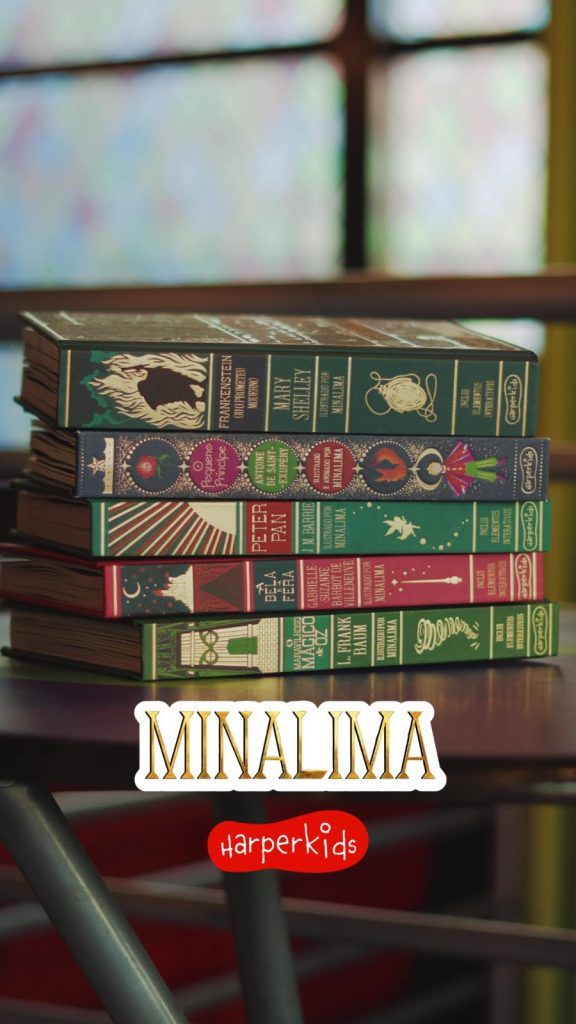Livros ilustrados MinaLima