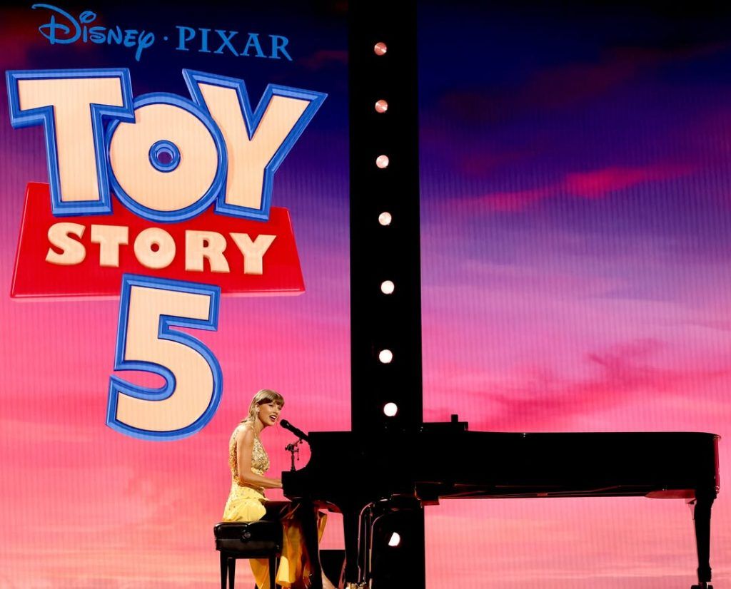 Taylor Swift e Toy Story 5