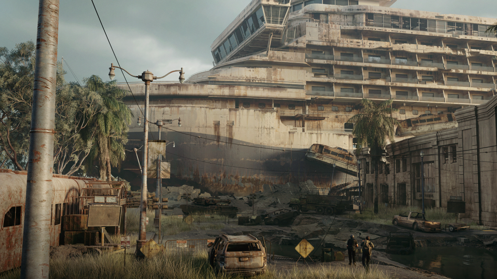 Cena do mod multiplayer de The Last of Us Part 2