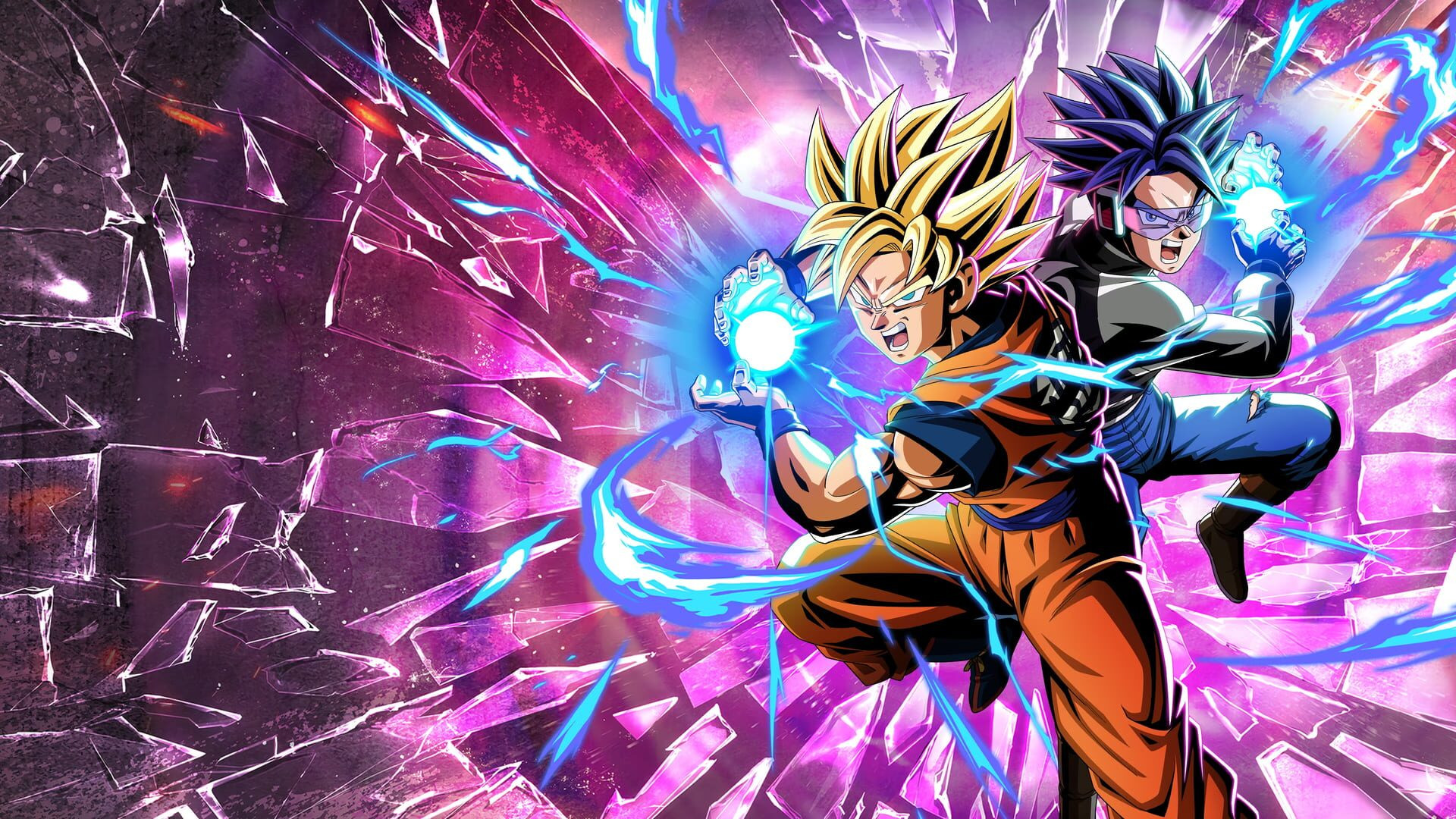 Personagens de Dragon Ball na arte de Dragon Ball Xenoverse 2