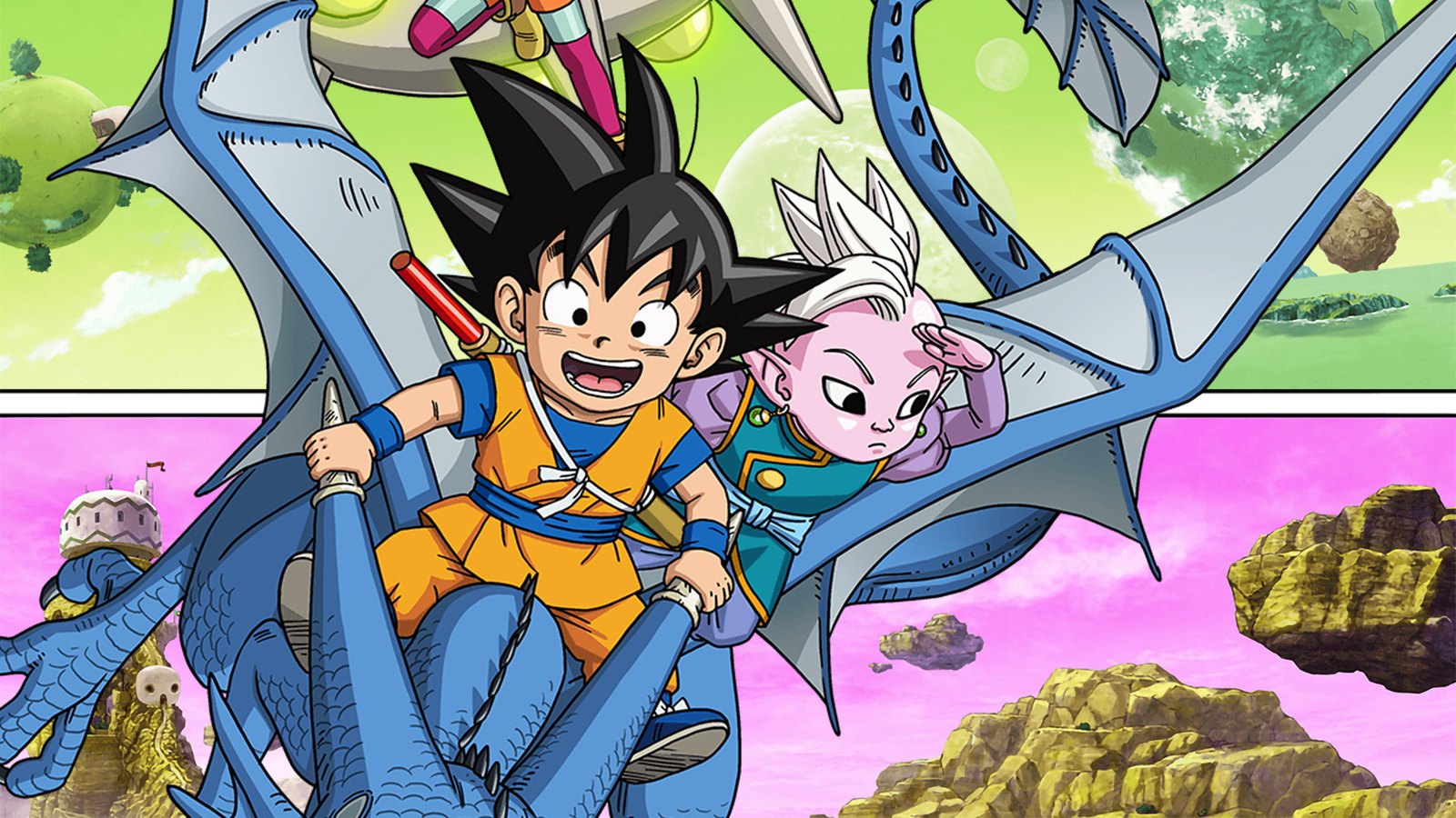 Goku em versão criança em Dragon Ball Daima