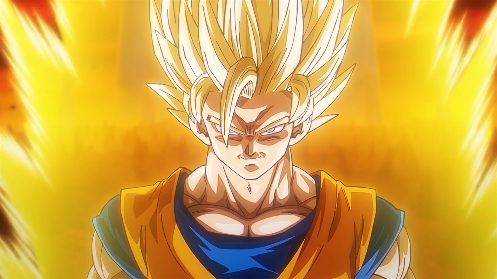 Goku como Super Saiyajin 2