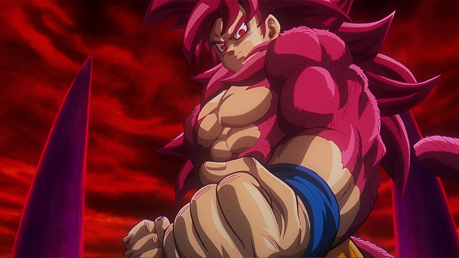 Goku como Super Saiyajin 4 em Dragon Ball Daima