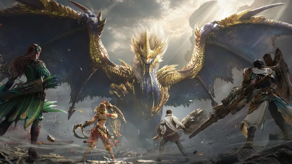 Cena de Monster Hunter Outlanders